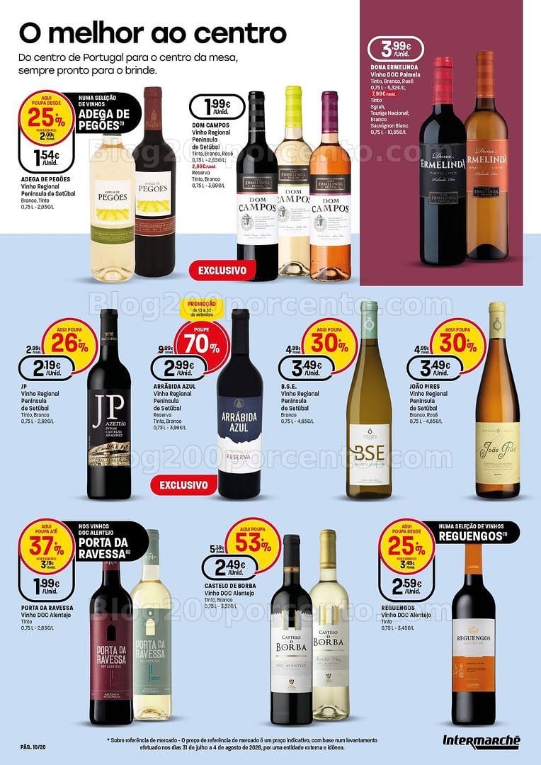 Antevisão Folheto INTERMARCHÉ Extra Feira QEV Promoções de 10 a 30 setembro